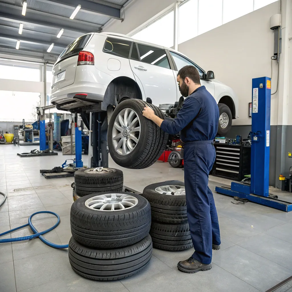 Tire Rotation and Balancing Service